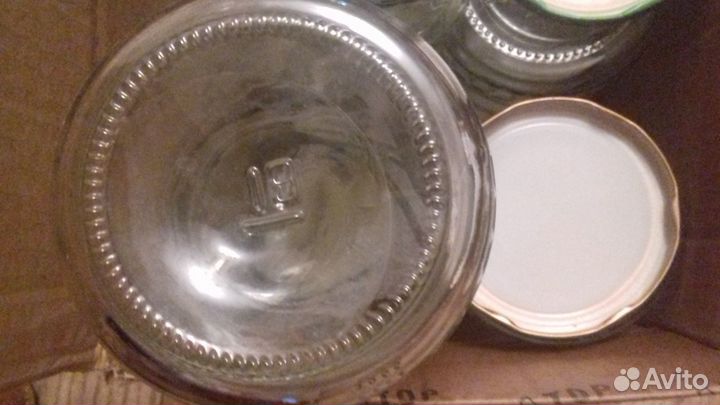 Банки стеклянные 0.25,0.45, 0.7л.3л.5л