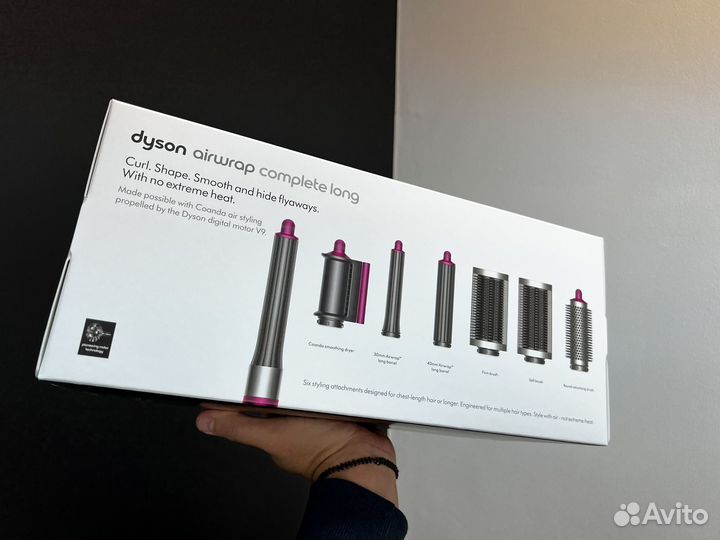 Стайлер dyson airwrap complete long hs05 /оригинал
