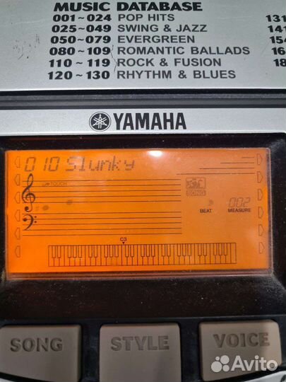 Синтезатор yamaha psr 350