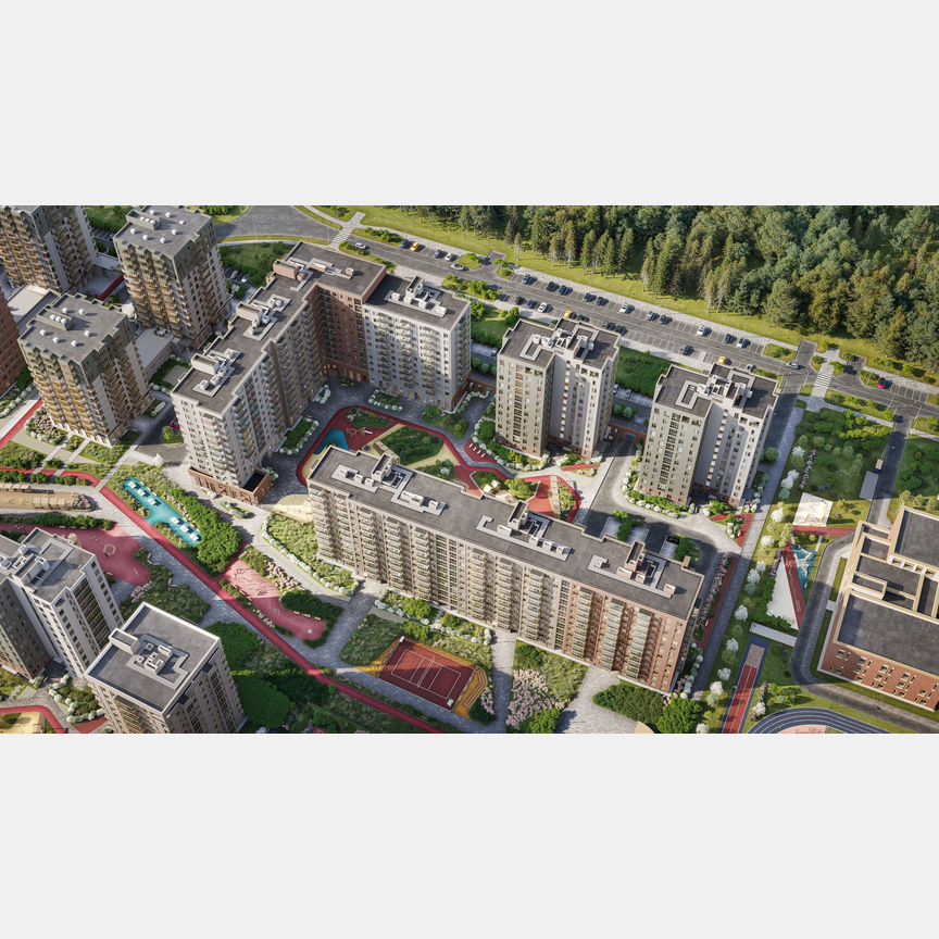 3-к. квартира, 68,1 м², 7/12 эт.