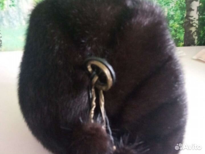 Шапка норковая женская