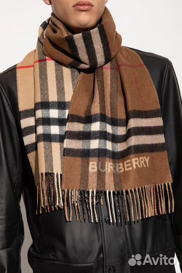 Кашемировый шарф Burberry двусторонний оригинал