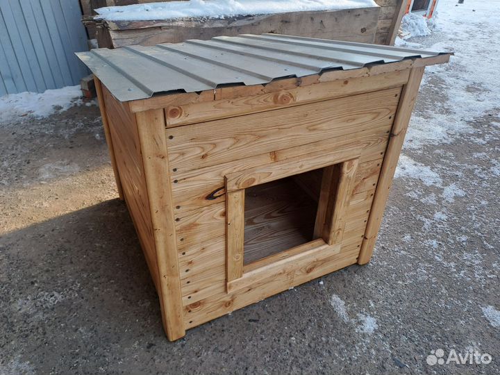 Будка для собаки утепленная