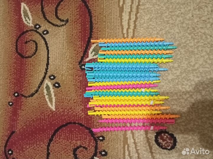 Спиральные пластиковые бигуди