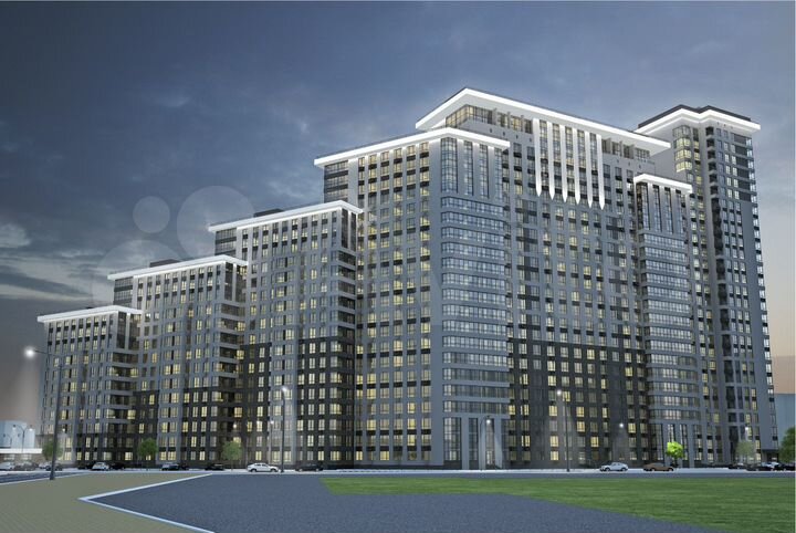 2-к. квартира, 59,6 м², 18/25 эт.