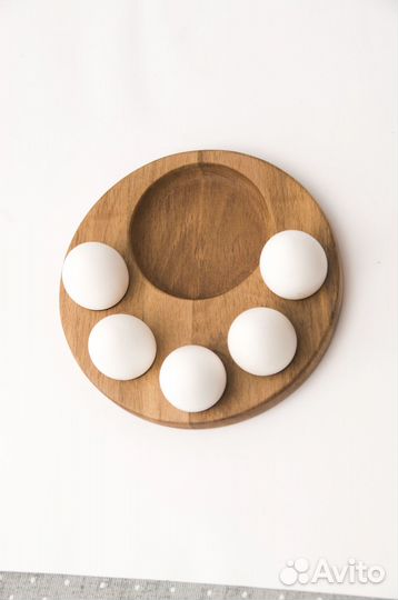 Подставка для яиц из дерева/Деревянная подставка/М