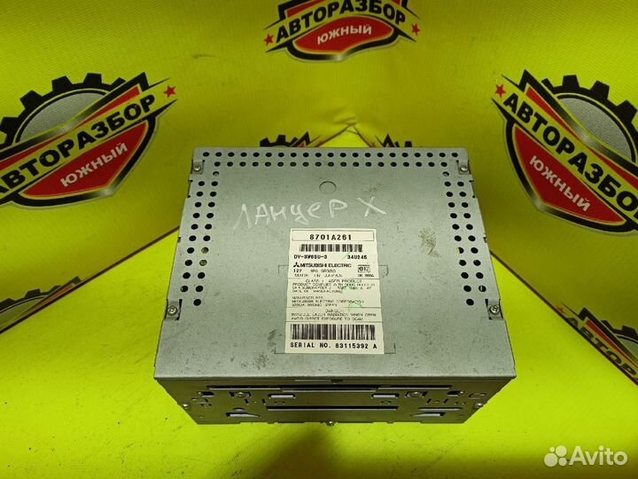 Магнитола штатная Mitsubishi Lancer X