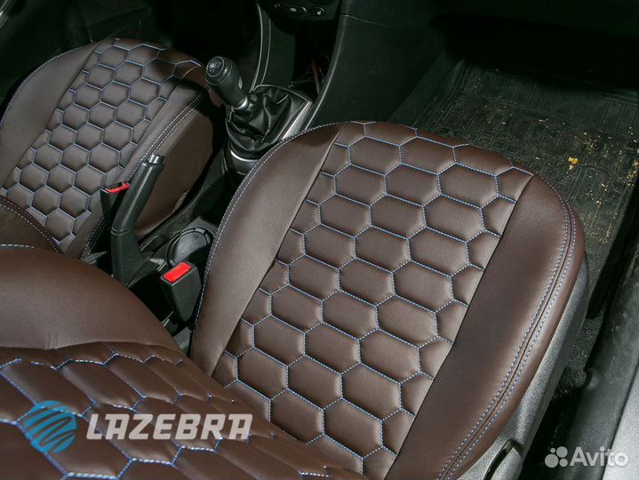 Чехлы из экокожи для Hyundai Verna