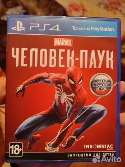 Игра на ps4 человек паук