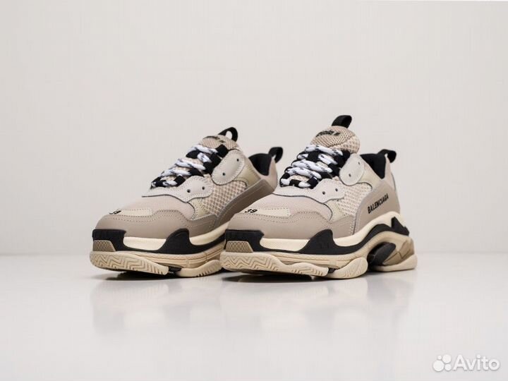 Кроссовки Balenciaga Triple-S Beige (36-40)