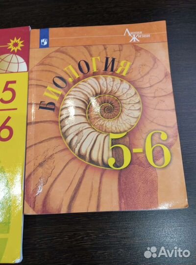 Учебники 5-6класс