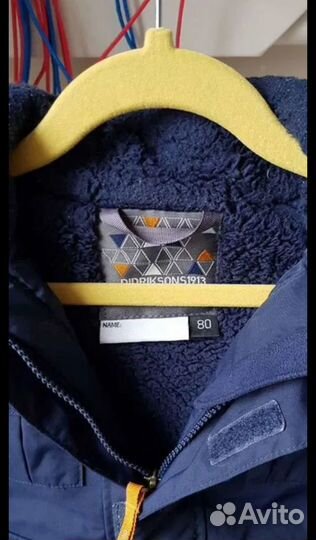 Куртка демисезонная didriksons 80-90