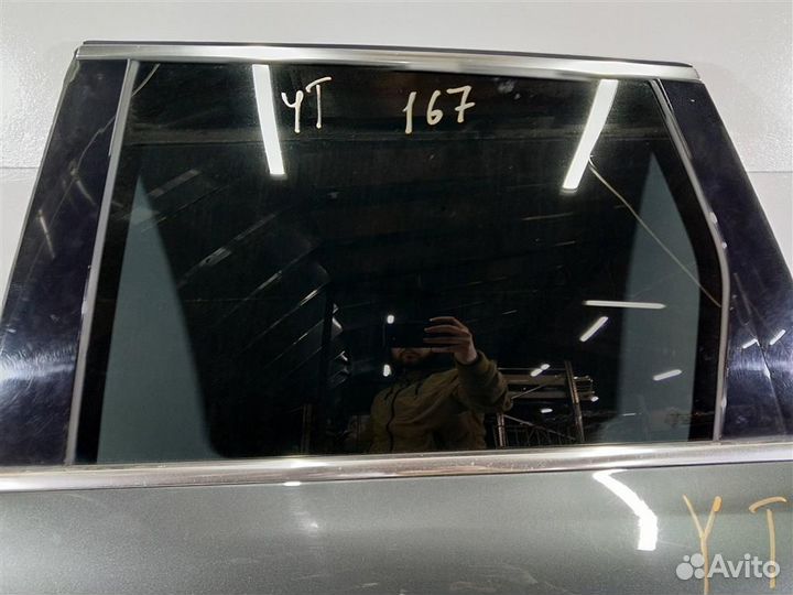 Стекло заднее левое Volkswagen Touareg