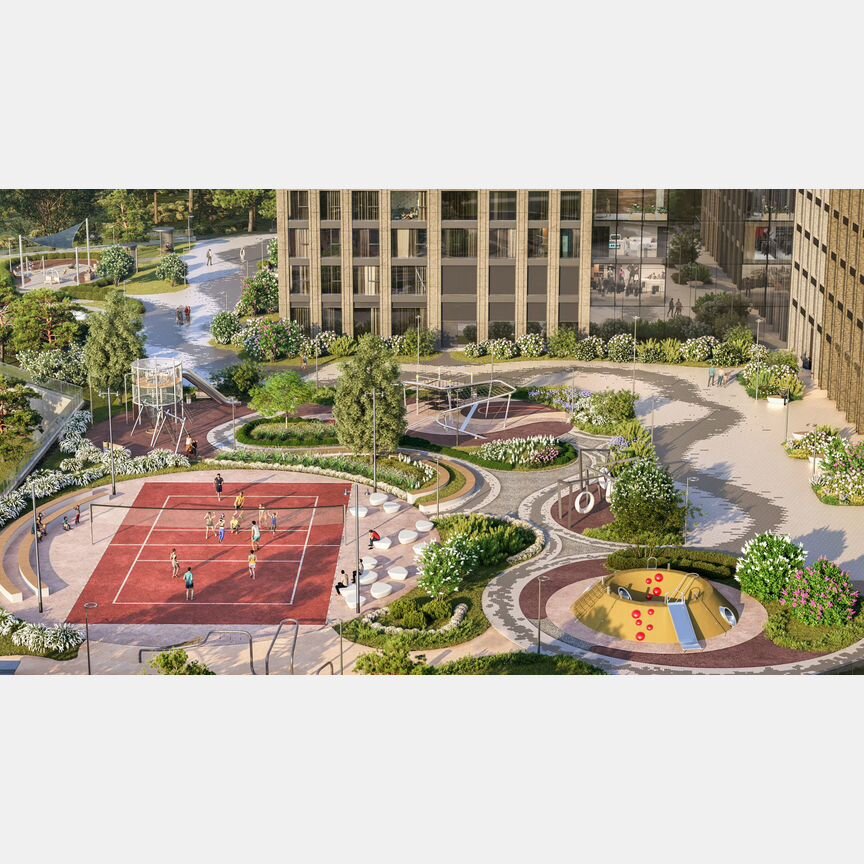 1-к. квартира, 54,2 м², 33/54 эт.