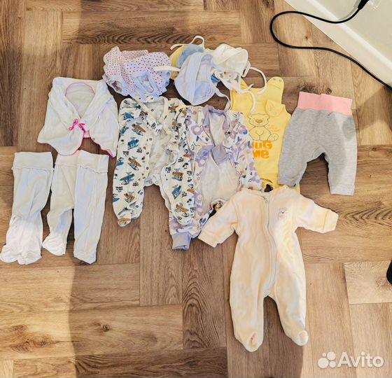 Детские вещи пакетом 52-68