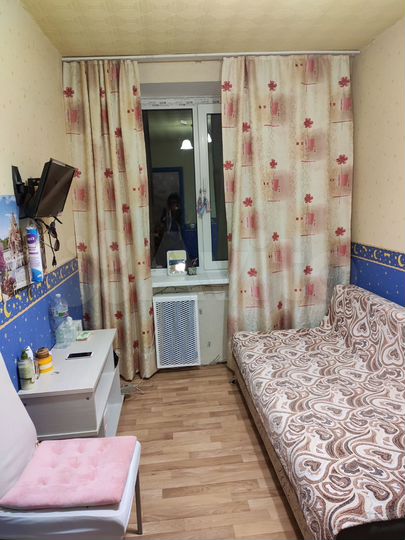 Комната 12 м² в 2-к., 3/5 эт.