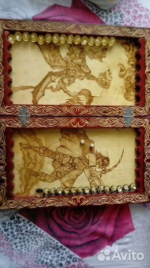 Нарды и фишки полностью ручной работы