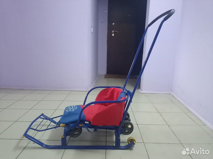 Продам детские санки (санки-коляску)