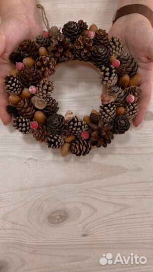 Новогодний рождественский венок