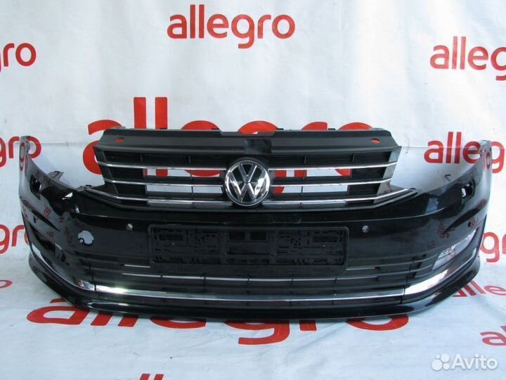 VW Polo Sedan бампер передний рестайлинг 2015+