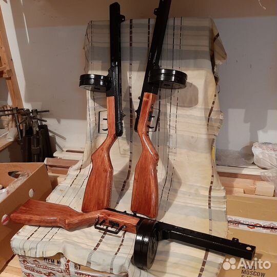 Автомат ппш -41 деревянная точная копия