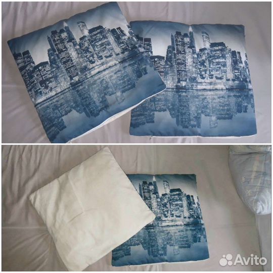 Фотошторы+подушки+часы