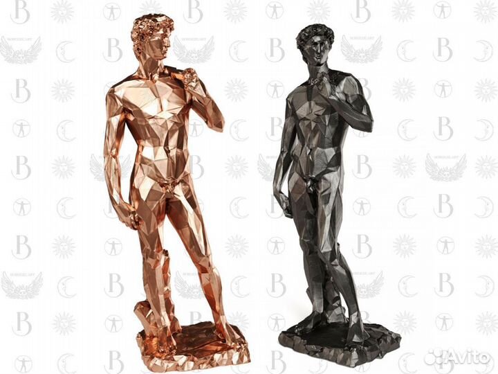 Статуя Давид полигональный 2м