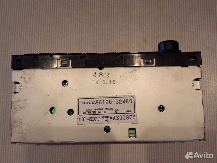 Радиоприемник Toyota