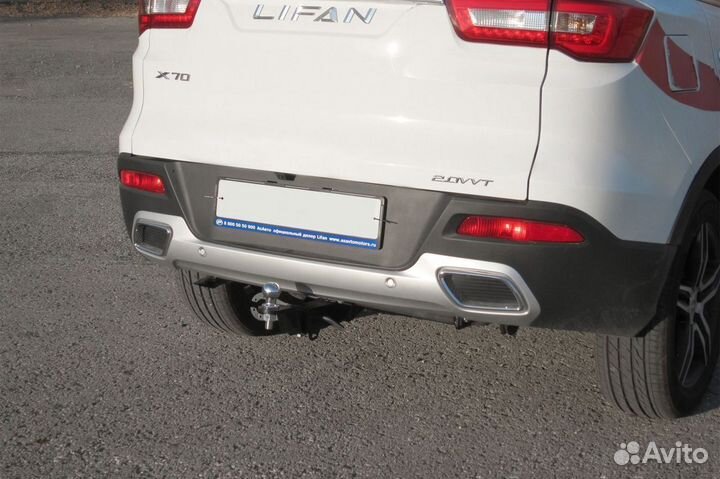 Фаркоп lifan X60 с 2011- съемный квадрат