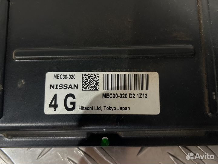 Nissan primera p12 эбу