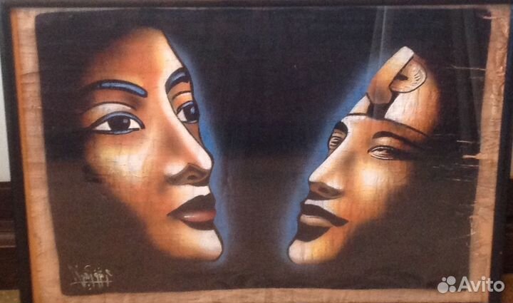 Картина на папирусе