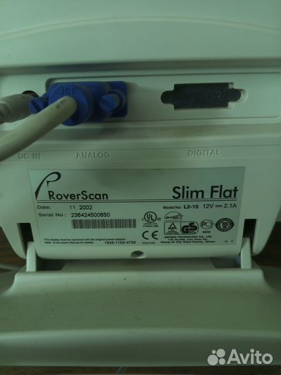 Монитор Rover Scan Slim Flat Digital