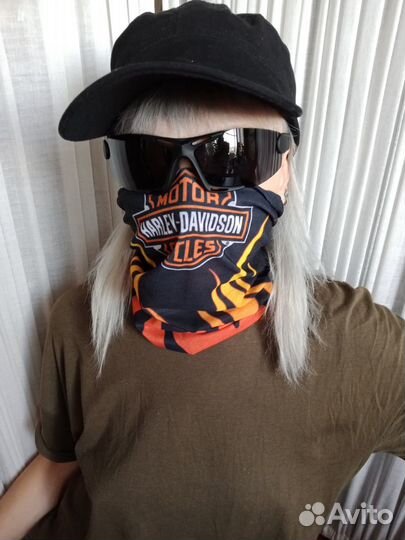 Бандана балаклава трикотажная без швов