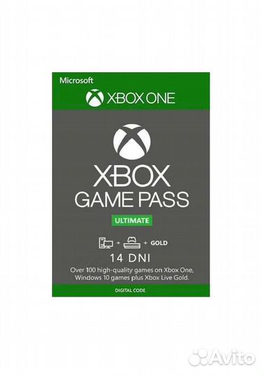 Xbox gamepass ultimate на год