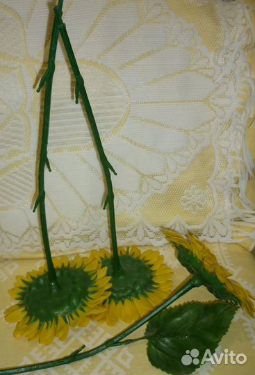 Цветы подсолнухи