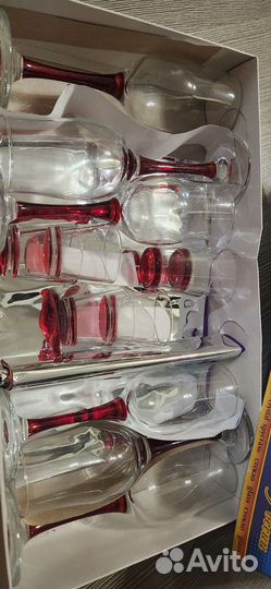 Подарочный набор рюмки+бокалы