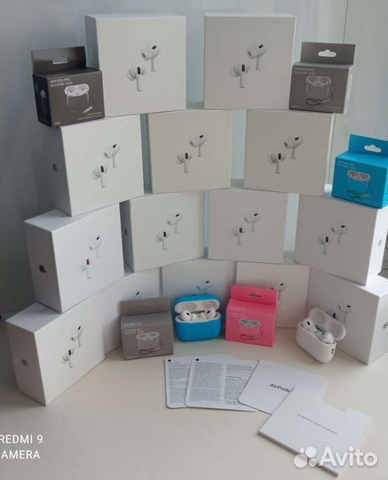 Airpods Pro 2 Lux с шумопадовлением