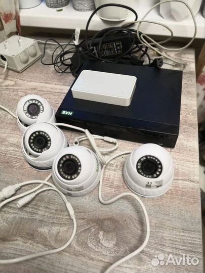 Комплект видеонаблюдения бу