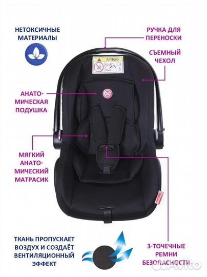 Автокресло Baby Care