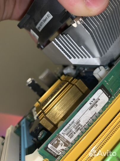 Lga 775 комплект /celeron 430/2 gb озу