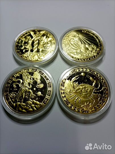 Монеты с изображением знаков зодиака