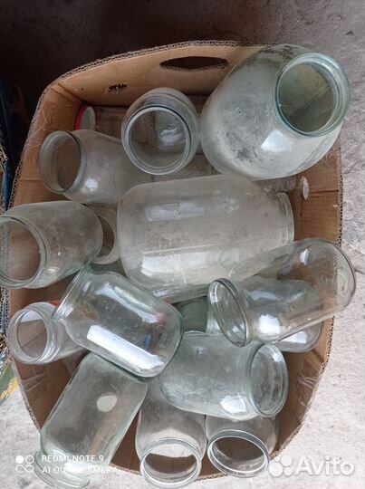 Банки стеклянные разные
