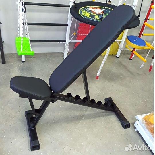 Скамья для жима штанги и гантелей