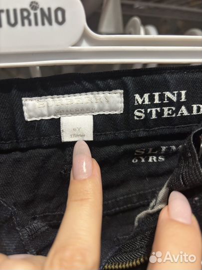 Джинсы burberry