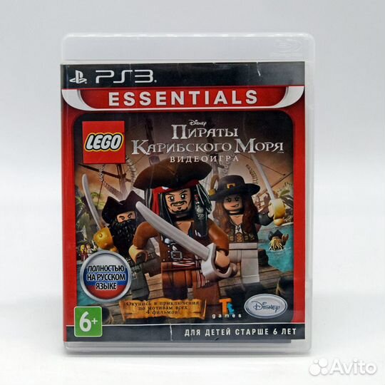 Lego Пираты Карибского моря Essentials, б/у (PS3)