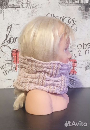 Детский снуд ручной работы