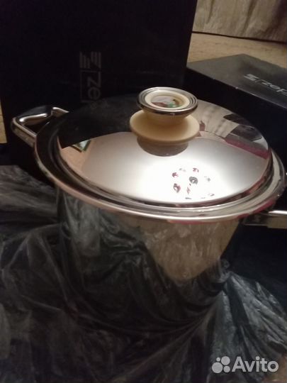 Кастрюля Zepter TF 090-24 lvory (самовывоз 22000)