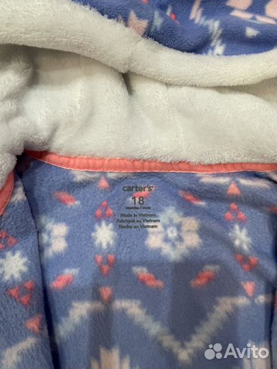 Флисовый комбинезон carters