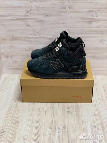 Кроссовки New Balance 574 Stone Island зимние