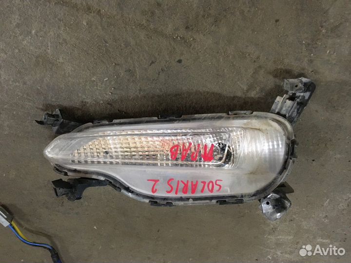 Фара противотуманная правая (Hyundai Solaris)